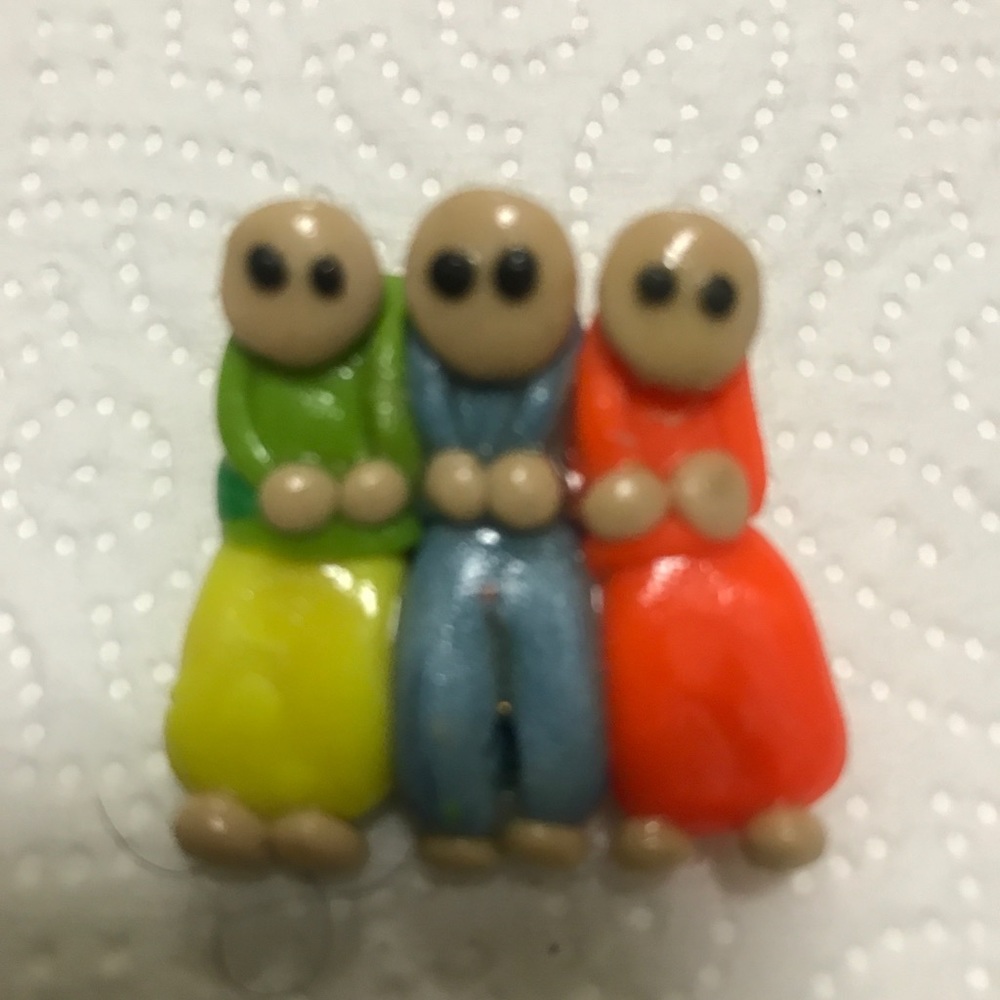 💛🧡Friendship Handmade Pin/Brooch🧡💛 - Picture 12 of 16